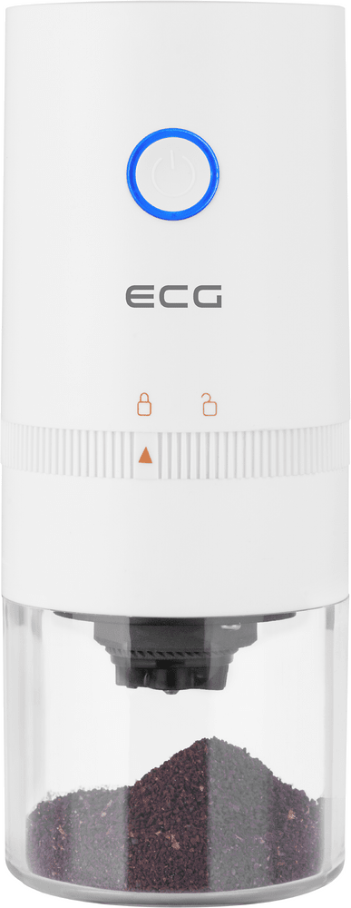 ECG mlynček na kávu KM 150 Minimo White - zánovné